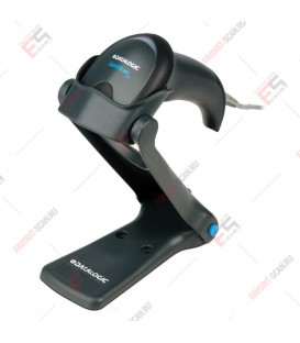 Ручной 2D сканер штрих-кода Datalogic QuickScan L QW2400 (QW2420-BKK1S) черный, кабель USB, подставка