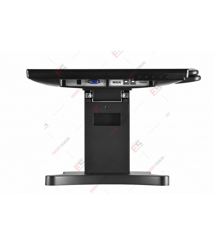 Сенсорный POS-монитор 15" АТОЛ CPOS-15TM с ридером магнитных карт, черный
