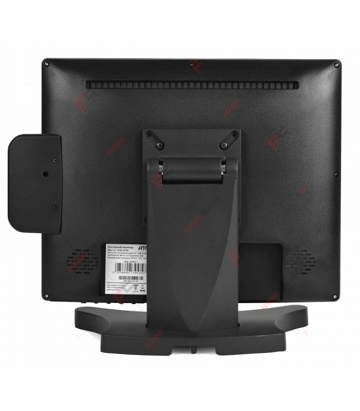 Сенсорный POS-монитор 15" АТОЛ CPOS-15TM с ридером магнитных карт, черный