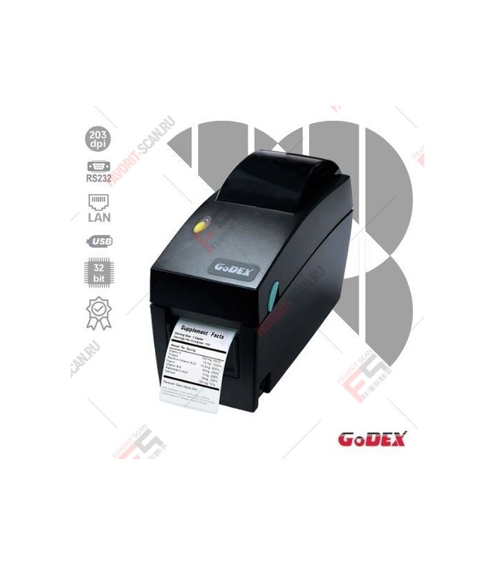 Принтер этикеток Godex DT-2