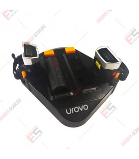 Зарядная станция для Urovo U2 (2 слота для АКБ + 2 слота для сканер-кольцо) ACC-HBCU2