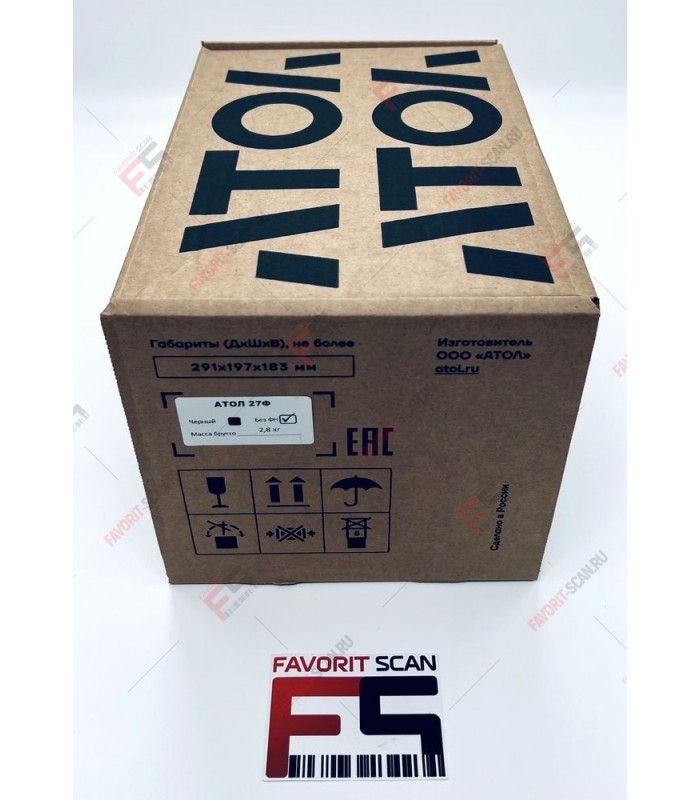 Онлайн-касса АТОЛ 27Ф (Платформа 5.0)