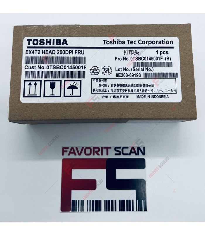 Печатающая головка Toshiba, 203 dpi для B-EX4T2 (0TSBC0145001F-CH)