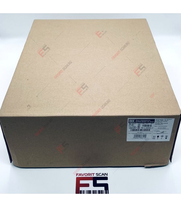 Весы с печатью этикеток ШТРИХ-ПРИНТ Ф1 15-2.5 (v.4.5)