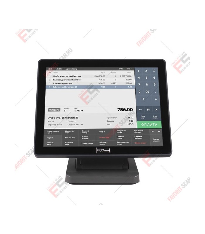 Сенсорный POS-монитор POScenter EVA-150 Pro