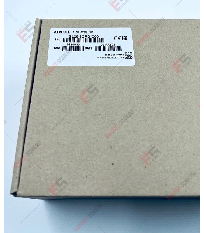 Восьмислотовая зарядная подставка для M3 Mobile SL20 (SL20-8CRD-C00) Без БП