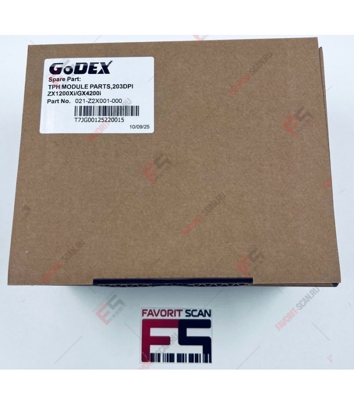 Печатающая головка 203 dpi для Godex ZX1200Xi/GX4200i (021-Z2X001-000)