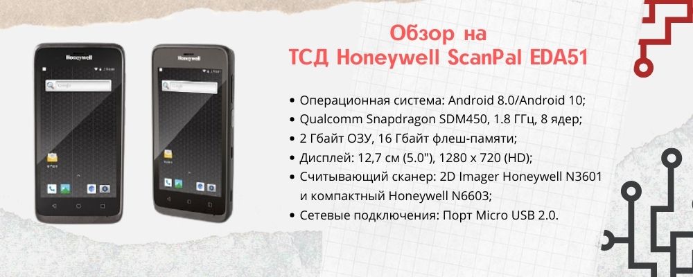 ТСД Honeywell ScanPal EDA51